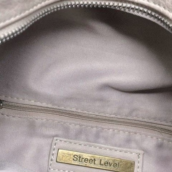 🌺 Street Level Foldable Convertible Shoulder Zipper Accent Bag NWOT - Picture 9 of 12